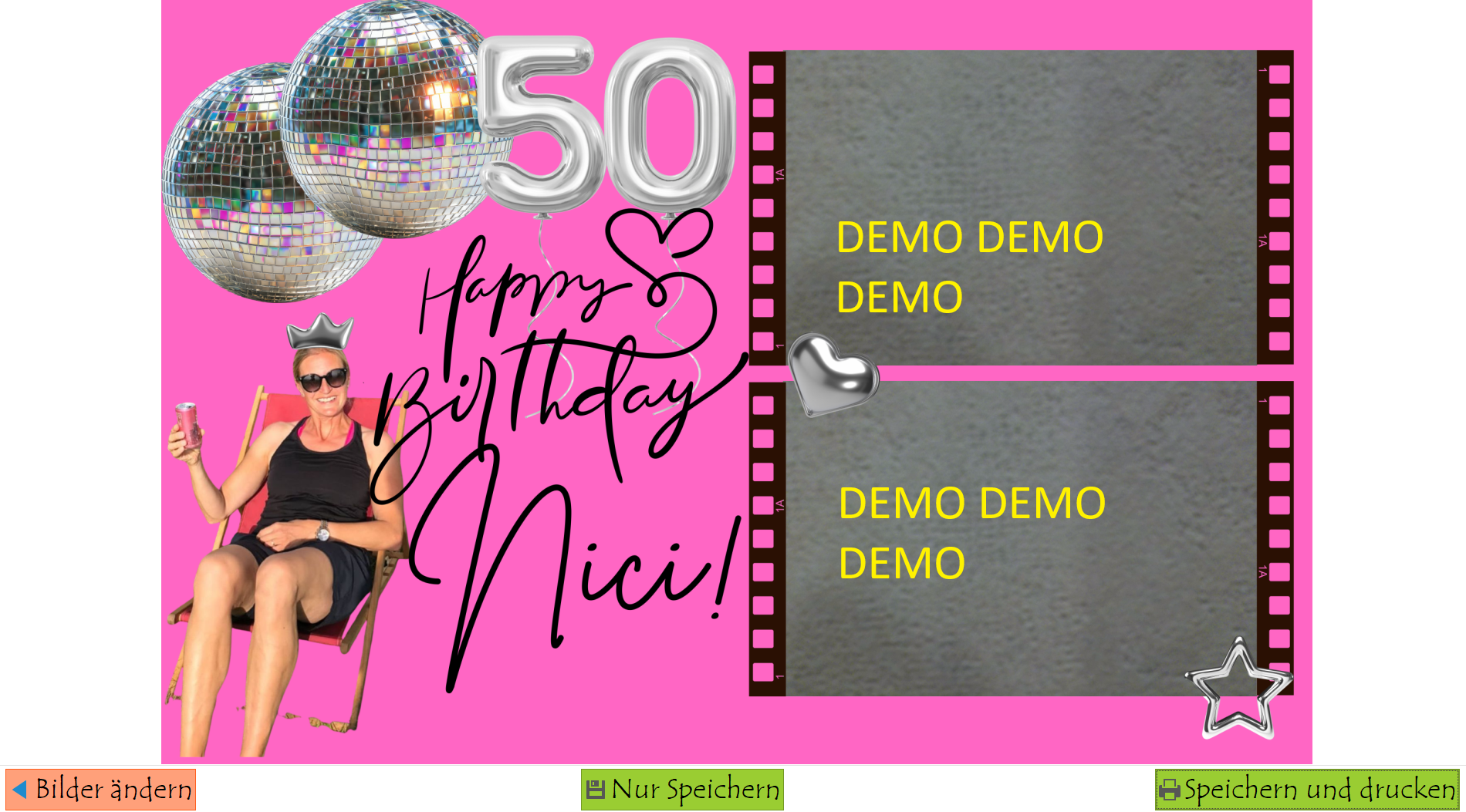 Speichern und Drucken